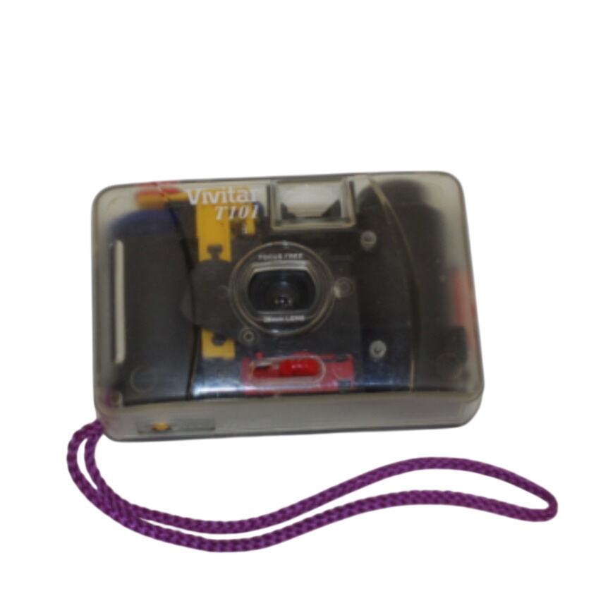 Appareil photo Vivitar T101  -  reconditionné disponible sur Label Emmaüs